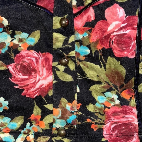 Floral crop top with padding - Picture 5 of 5